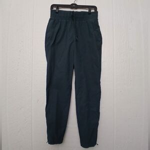 Modern Ambition Delicately Technical Dark Gray Pants Zip Pockets Cuffs-Mens S